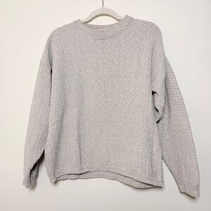 Crossings Textured Knit Sweater 100% cotton